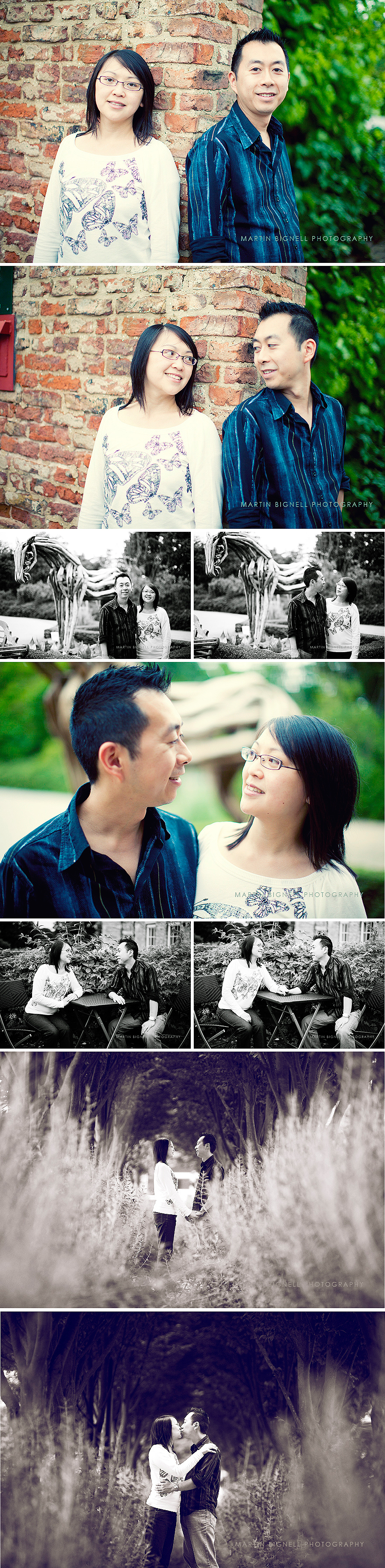 Creative, relaxed and modern engagement and pre wedding photography
